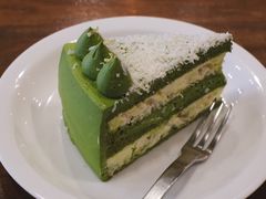 日本柚子酱佐抹茶白巧克力干纳许-black rainbow coffee