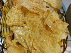 油炸豆皮-南城十里潮汕鲜牛火锅·鲜虾生滚粥(融汇老商埠店)