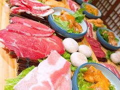 -明洞阿姨·韩式酱蟹烤肉·创意料理(三元桥店)