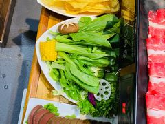 蔬菜拼盘-草原塞蛮羊火锅城(港湾店)