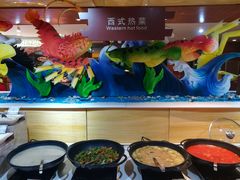 自助调料区-青岛蓝海大饭店·爱琴海自助餐厅(崂山店)