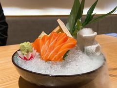 三文鱼刺身-鹿岛日式料理(嘉善施家南路店)