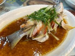 海虾蒸黄脚䱜-阿殳菜馆·私厨(水围村店)