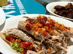 椒盐皮皮虾-大锅强·蒸海鲜青岛菜(吾悦广场店)