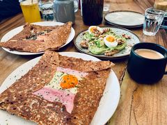 巴黎火腿鸡蛋芝士蘑菇可丽饼-RAC BAR(安福路店)