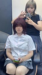 -藤野造型专业烫染接发