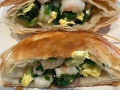 脆皮虾仁韭菜盒子-海味当家·蒸锅海鲜(中山广场创始店)