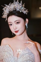 点击看大图 -艾拉·女王婚纱礼服馆