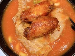 番茄浓汤鸡翅猪扒通粉-华嫂冰室(尖沙咀店)