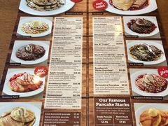 菜单-Pancakes on the rocks(Darling Harbour)