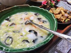 高汤脆米浸桂花鱼-轩记海鲜餐厅·四十五年老字号·经典粤菜(西区彩虹店)