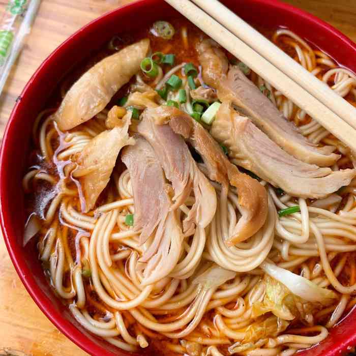 四哥卤鸡面-"每次我都会点干拌,我觉得干拌真的太好吃了.