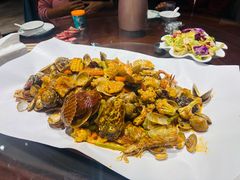 -东来菜馆•手抓海鲜家常菜•海鲜锅贴