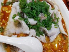 香葱淋鲈鱼-壹厨饭店(五羊店)