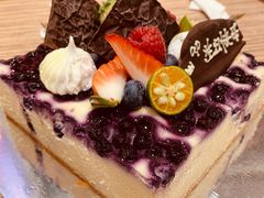 经典蓝莓芝士蛋糕-榖屋house of flour(张江首店)