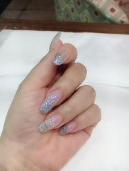 -孔雀手美甲美睫护理
