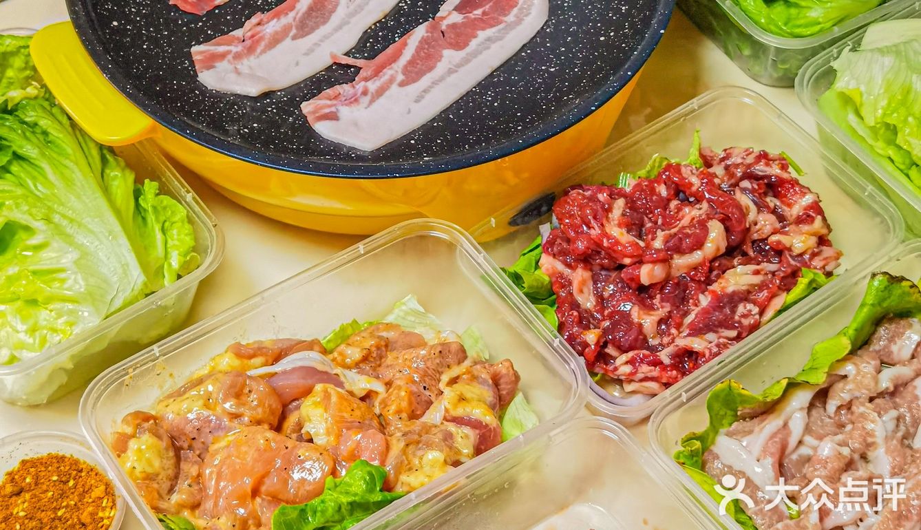 福州还送烤锅的超好吃烤肉🥩外卖，安排上‼️