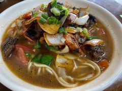 虾爆鳝面-老余杭面馆