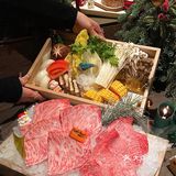 上海｜新出的！！圣诞氛围漂亮日料🎄