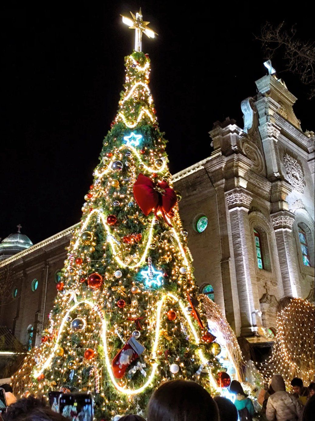 圣诞点灯仪式!在北京最古老教堂之一