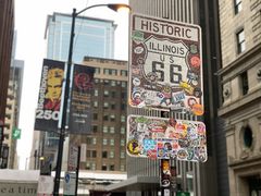 -66号公路起点牌