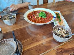 手工冰粉-又见小河浜·盐帮川菜(松江商业广场店)