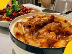 大葱燜蹄筋-狮王府淮扬菜(新街口友谊店)
