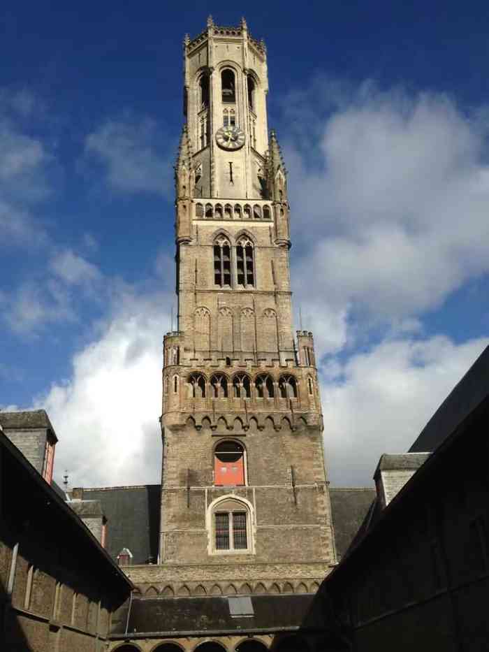 比利时布鲁日钟楼图片