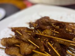 串烧猪颈肉-龙桥私厨·姜花菊花过桥鱼·顺德菜(容桂店)