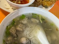 蚵仔线面-建国蚵煎蚵面