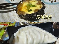 -蚝堡·生蚝海鲜烧烤物种起源•海肠捞饭(刘公岛店)