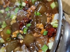 西瓜酱炒凉粉-牛三哥洛阳牛肉汤(生态城店)
