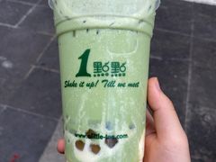 抹茶拿铁-1点点(西山万达金街店)