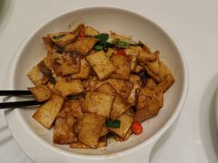 小炒千页豆腐-刘胖子家常菜·蹄花焖藕(兴业店)