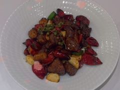 石锅椒麻牛肉粒-上海小南国(金桥国际广场店)