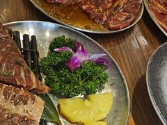 -明洞阿姨·韩式酱蟹烤肉·创意料理(三元桥店)