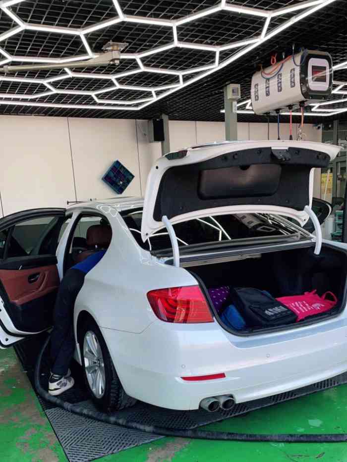 百旺绿荫洗车房-"服务:我不知道精洗是什么样,反正这个普.