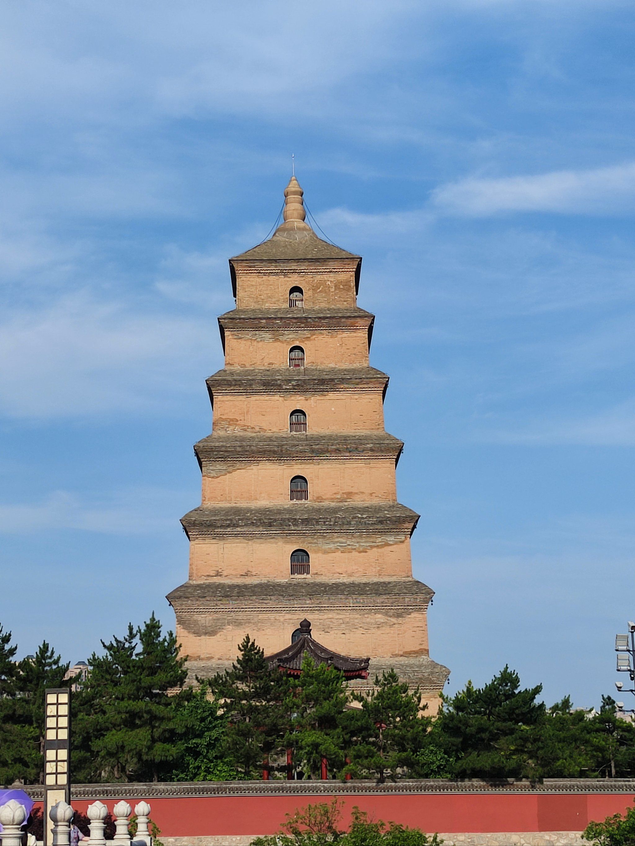 大雁塔远景拍摄位置