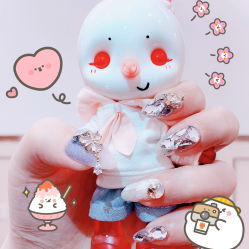 -手牵手美甲