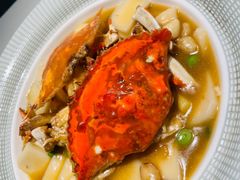 家烧年糕梭子蟹-醉舍·新淮扬菜(长宁龙之梦店)