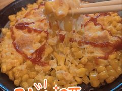 料理烤芝士玉米粒-老东镇啤酒屋海鲜加工·蒸汽海鲜·海鲜烧烤(台东店)