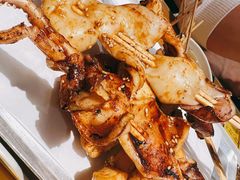 烤鲜鱿鱼-木屋烧烤(双榆树店)
