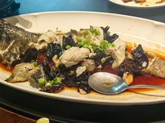 青花椒油泼老虎斑-开海·红岛海鲜虾水饺(石老人店)