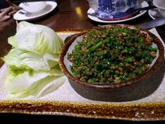 韭菜花干巴菌炒肉松-味道云南·云朵山歌(东方都会广场店)
