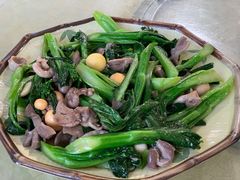 鸡什炒菜心-区海鸡场饭店(石壁店)
