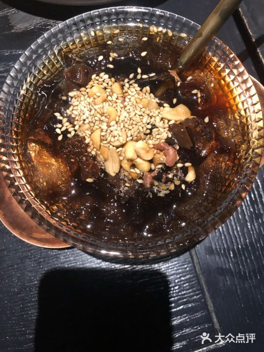 浩海火燒雲傣家菜(静安芮欧店)玫瑰花生冰粉图片