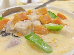 椰汁香芋南瓜杂锦煲-佛有缘素食馆·荔湾老字号(陈家祠首店)