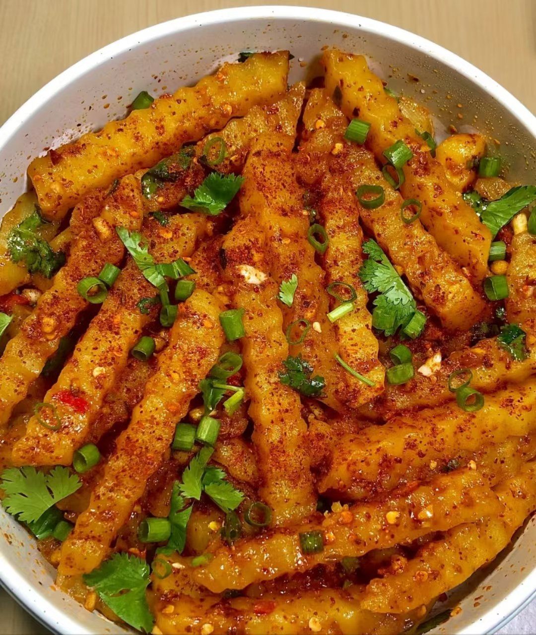 推荐麻辣小土豆[强]麻辣小土豆口感软糯