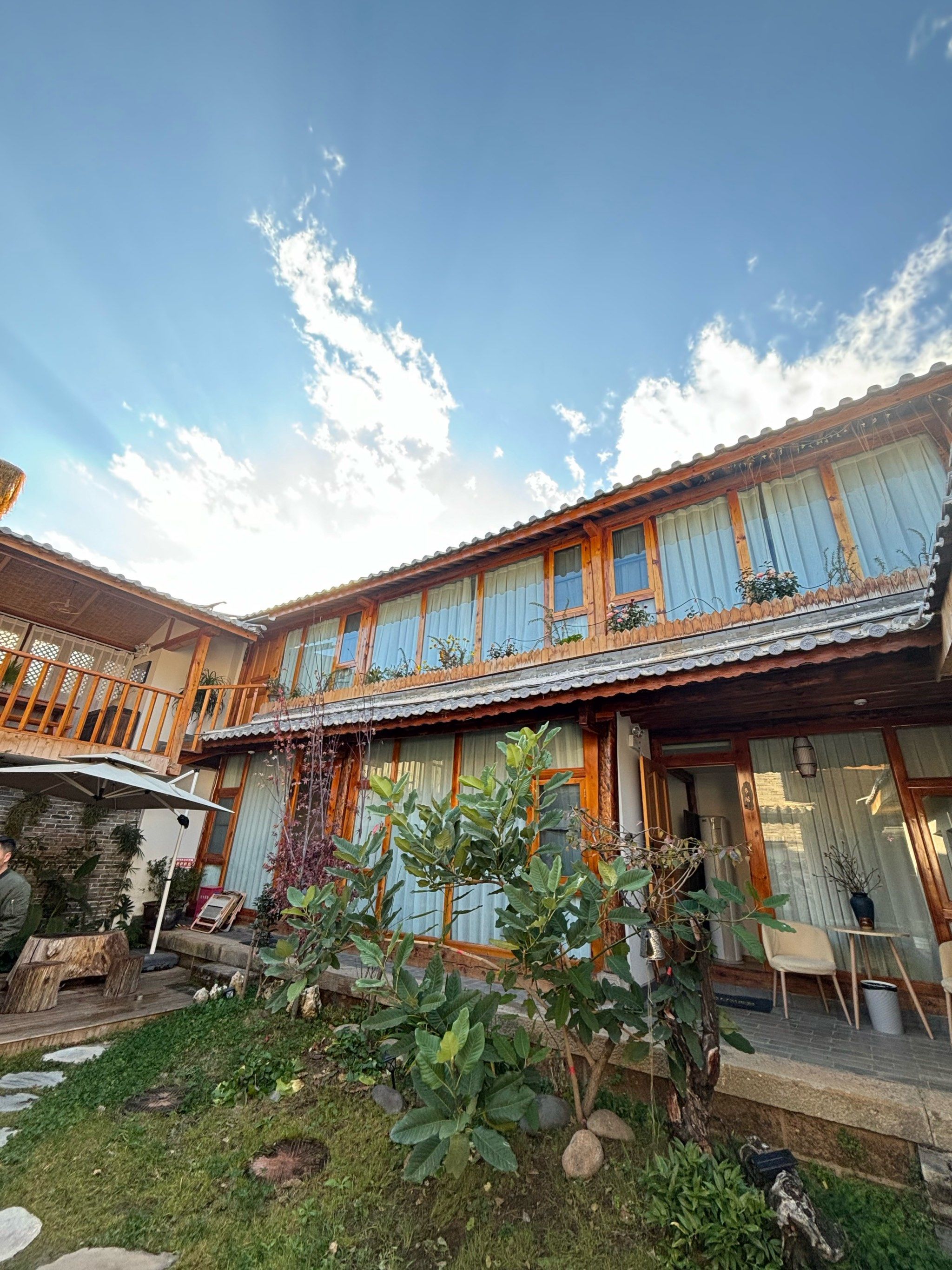 「沙溪古镇」#精品民宿 
热情的老板娘 温暖温柔的,进去沙溪停车