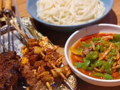 焉稽辣皮子肉拌面-胖老汉椒麻鸡清真新疆菜(西御街店)